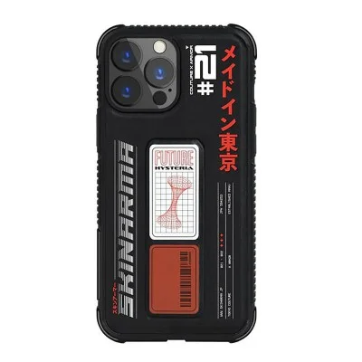 Cover Iphone 13 Pro With Grip Skinarma - Black